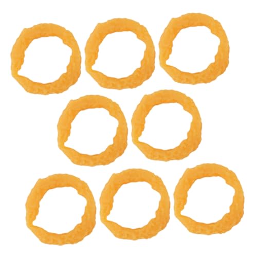 KONTONTY 8 Stück Teiliges Realistische Verschleißfeste Squid Rings aus Vielseitig für Kinderküchen Dekoration und Fotografie Lebensechte Nachbildung Frittierten Tintenfischrings KONTONTY 8 Stück Teiliges Realistische Verschleißfeste Squid Rings aus Vielseitig für Kinderküchen Dekoration und Fotografie Lebensechte Nachbildung Frittierten Tintenfischrings von KONTONTY