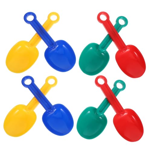 KONTONTY 8 Stück Teiliges Strandspielzeug Bunte Kleine Sandschaufeln aus Robustem Kunststoff für Sandkasten und Strandspiel Spaß Jungen Mädchen KONTONTY 8 Stück Teiliges Strandspielzeug Bunte Kleine Sandschaufeln aus Robustem Kunststoff für Sandkasten und Strandspiel Spaß Jungen Mädchen von KONTONTY