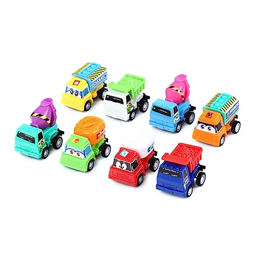 KONTONTY 8 Teiliges Mini Auto Set Mit Rückziehfunktion Lernspielzeug Für Verschiedene Designs Ideales Für Jungen Und ädchen Ab 3 Jahren von KONTONTY