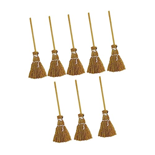 KONTONTY 8 Teiliges Puppenhauszubehör Haushaltsdekor Puppenhauszubehör Miniaturbesen Mini Besenstiel Basteln Mini Hexenbesen Heimdekor Puppenhausbesen Mini Besen Ornament KONTONTY 8 Teiliges Puppenhauszubehör Haushaltsdekor Puppenhauszubehör Miniaturbesen Mini Besenstiel Basteln Mini Hexenbesen Heimdekor Puppenhausbesen Mini Besen Ornament von KONTONTY