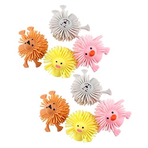 KONTONTY 8-Teiliges Set Fingerpuppe für kinderspielzeug kuscheltieren Finger Puppet Entertainment Creative Toy Soft Toy luftgefülltes haariges Plastik KONTONTY 8-Teiliges Set Fingerpuppe für kinderspielzeug kuscheltieren Finger Puppet Entertainment Creative Toy Soft Toy luftgefülltes haariges Plastik von KONTONTY