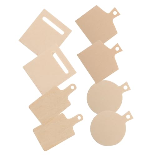 KONTONTY 8st Mini-schneidebrettmodell Schneidebrett Selber Machen Mini-wurstbretter Holzschneidebretter Zum Basteln Kleine Schneidebretter Mini-holzschneidebrett Miniaturkoch Beige Hölzern KONTONTY 8st Mini-schneidebrettmodell Schneidebrett Selber Machen Mini-wurstbretter Holzschneidebretter Zum Basteln Kleine Schneidebretter Mini-holzschneidebrett Miniaturkoch Beige Hölzern von KONTONTY