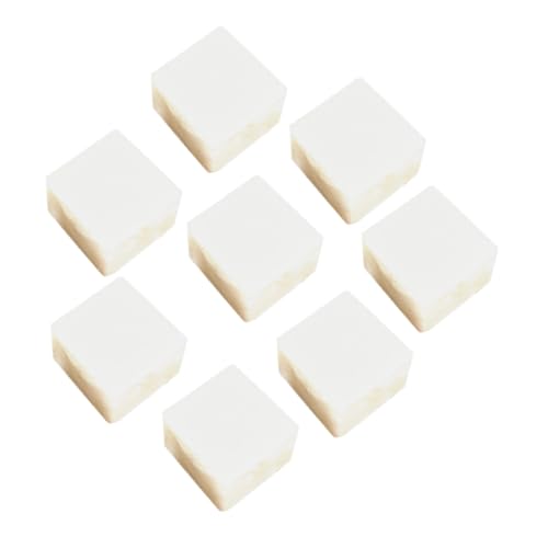 KONTONTY Künstlicher Tofu Foto-Requisite 8 Stück Tofu-Würfelmodelle authentische Textur für Party-Shop-Display KONTONTY Künstlicher Tofu Foto-Requisite 8 Stück Tofu-Würfelmodelle authentische Textur für Party-Shop-Display von KONTONTY
