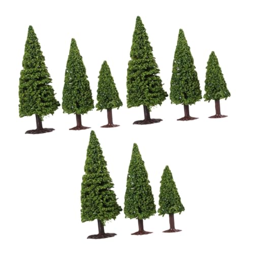KONTONTY 9 Stück Teiliges Miniatur Landschaftsbäume Modellbäume für DIY Mikro-sandtablett Landschaftsbau mit Natürlicher Optik Kompakte Vielseitig Kompatibel für Modelleisenbahn Puppenhaus KONTONTY 9 Stück Teiliges Miniatur Landschaftsbäume Modellbäume für DIY Mikro-sandtablett Landschaftsbau mit Natürlicher Optik Kompakte Vielseitig Kompatibel für Modelleisenbahn Puppenhaus von KONTONTY