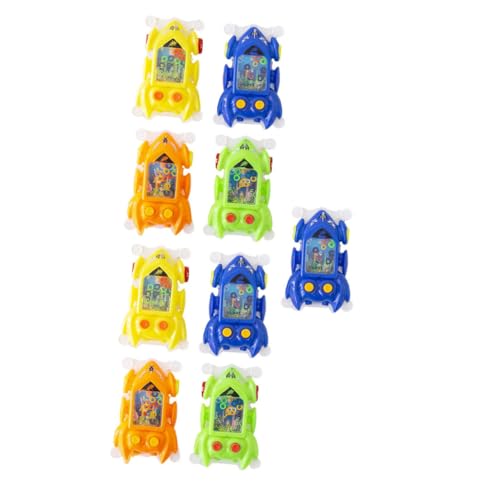 KONTONTY 9Stücke Teiliges Wasserringspielzeug Lustige Spielmaschine Für Wasserspielzeug Hand Augen Koordination Und Eltern Interaktion Zufällige von KONTONTY