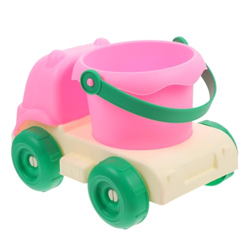 KONTONTY ATV - sandspielzeug strandspielzeug Beach Toys for Strandspielzeug Auto mit abnehmbarem Eimer Strandauto-Eimer Sandwagen mit Eimer weiches Gummi Rosa KONTONTY ATV - sandspielzeug strandspielzeug Beach Toys for Strandspielzeug Auto mit abnehmbarem Eimer Strandauto-Eimer Sandwagen mit Eimer weiches Gummi Rosa von KONTONTY