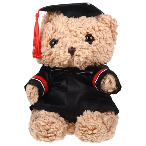 KONTONTY Abschluss Bär mit Doktorhut Plüschspielzeug zur des Abschlusses Süßer Begleiter für Graduierung und Dekoration Plüsch Perfektes zur Erinnerung an Besonderen Tag KONTONTY Abschluss Bär mit Doktorhut Plüschspielzeug zur des Abschlusses Süßer Begleiter für Graduierung und Dekoration Plüsch Perfektes zur Erinnerung an Besonderen Tag von KONTONTY