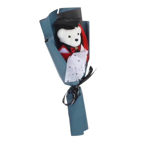 KONTONTY Abschlussbär-puppenstrauß, Einzigartige Abschlussfeier-Dekoration, Plüschbär, Abschlussfeier-Outfit, Für Absolventen Der Grundschule, Mittelschule KONTONTY Abschlussbär-puppenstrauß, Einzigartige Abschlussfeier-Dekoration, Plüschbär, Abschlussfeier-Outfit, Für Absolventen Der Grundschule, Mittelschule von KONTONTY