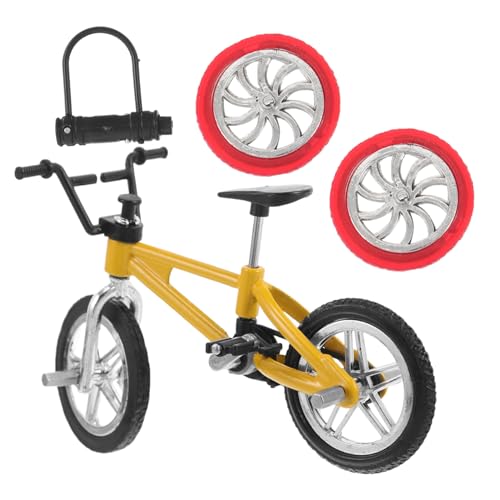 KONTONTY Alloy Mini Finger Bike Modell Mountainbike Deko Finger Fahrrad für Fantasievolle Spielszenen Jungen Mädchen KONTONTY Alloy Mini Finger Bike Modell Mountainbike Deko Finger Fahrrad für Fantasievolle Spielszenen Jungen Mädchen von KONTONTY