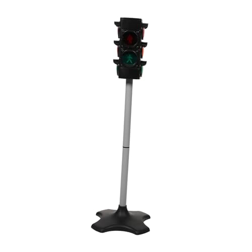 KONTONTY Ampelspielzeug Ampel für das Klassenzimmer blinkende Lichter Ampelkinder Verkehr LED Signal Licht anmachen Mini-Ampellampe mit Sockel Mini -Ampel Plastik von KONTONTY