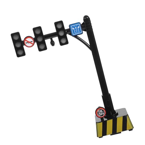 KONTONTY Ampelspielzeug Mini -ampel Interaktives Kinderspielzeug Straßenschilder Für Roadtrip- Für -verkehrsschilder Für Plastik Black KONTONTY Ampelspielzeug Mini -ampel Interaktives Kinderspielzeug Straßenschilder Für Roadtrip- Für -verkehrsschilder Für Plastik Black von KONTONTY