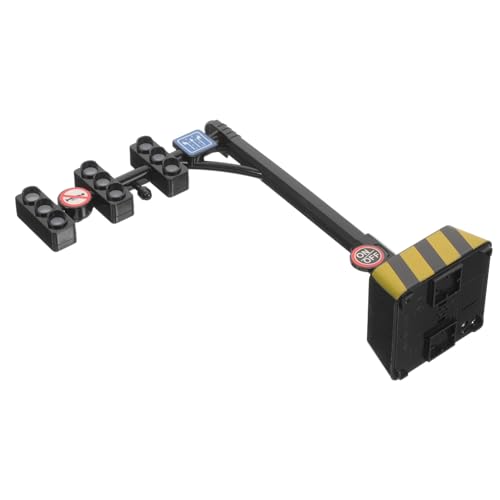 KONTONTY Ampelspielzeug für Modell mit Lernfunktion Interaktive Verkehrssignal Simulation für DIY und Miniaturdekoration von KONTONTY