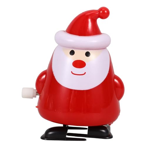 KONTONTY Aufziehspielzeug Mit Weihnachtsmotiv, Weihnachtsmann, Uhrwerk, Spielzeug, Weihnachtspartyzubehör KONTONTY Aufziehspielzeug Mit Weihnachtsmotiv, Weihnachtsmann, Uhrwerk, Spielzeug, Weihnachtspartyzubehör von KONTONTY