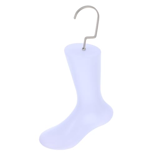 KONTONTY Fußsocken-präsentationsständer Stabile Schaufensterpuppe Aus Abs-Kunststoff Mit Weißem Haken Für Den Einzelhandel von KONTONTY