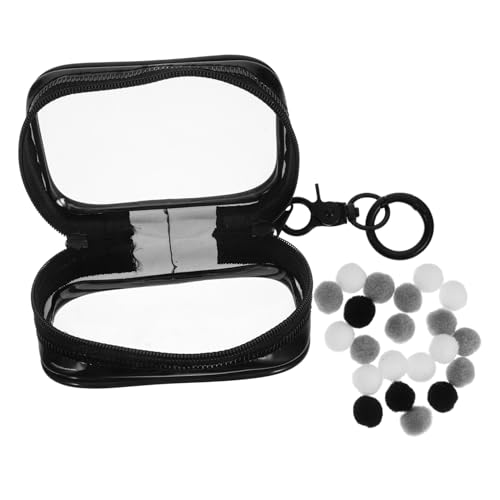 KONTONTY Organizer-Tasche Mit Schlüsselanhänger: PVC-vitrine Zur Aufbewahrung Von Puppen Und Minifiguren Mit Reißverschluss KONTONTY Organizer-Tasche Mit Schlüsselanhänger: PVC-vitrine Zur Aufbewahrung Von Puppen Und Minifiguren Mit Reißverschluss von KONTONTY