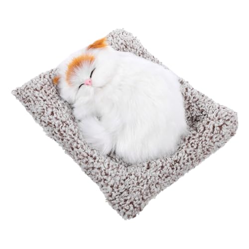KONTONTY Bambuskohle Katzen Autoornamente Dekoration Auto Reinigungsbeutel Haustierfigur Simuliertes Haustiermodell Tierornament Kohlebeutel Für Auto Plüschtiere Auto von KONTONTY
