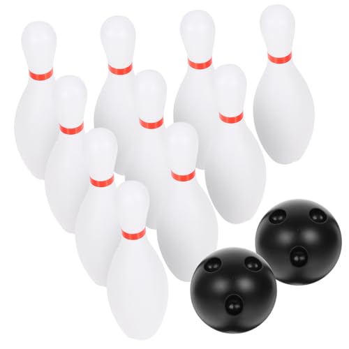 KONTONTY Bowling Set für Teiliges Spielzeugset für Drinnen und Draußen Robuste Bowlingkugeln für Kindergarten und Freizeitaktivitäten KONTONTY Bowling Set für Teiliges Spielzeugset für Drinnen und Draußen Robuste Bowlingkugeln für Kindergarten und Freizeitaktivitäten von KONTONTY