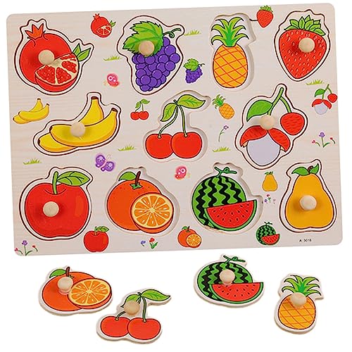 KONTONTY Brett greifen spaß Puzzle holzspielzeug rätsel für Gaming zubehör kinderpuzzle Interessantes Lernspielzeug Spielzubehör Kleinkind zubehör hölzern Colorful KONTONTY Brett greifen spaß Puzzle holzspielzeug rätsel für Gaming zubehör kinderpuzzle Interessantes Lernspielzeug Spielzubehör Kleinkind zubehör hölzern Colorful von KONTONTY