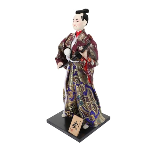 KONTONTY Bushido-actionfigur Und Japan Winzig Schreibtisch Klein Erwachsene Groß Puppe Orientalisch Feiertags-mittelstücke Für Den Esstisch Stoff von KONTONTY