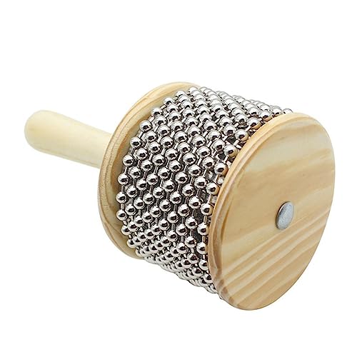 KONTONTY Cabasa Handshaker aus Holz Schlaginstrument für Vorschule und Musiktherapie Leicht und Handlich für Rhythmische Klänge und Kreatives KONTONTY Cabasa Handshaker aus Holz Schlaginstrument für Vorschule und Musiktherapie Leicht und Handlich für Rhythmische Klänge und Kreatives von KONTONTY