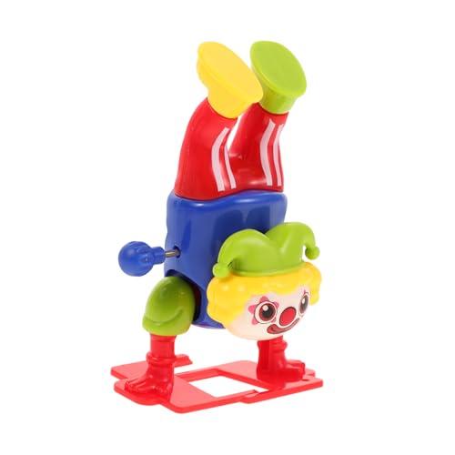 KONTONTY Clown- Halloween-Sammlerstücke zum Aufziehen Halloween bevorzugt Retro- zum Aufziehen Tanzendes Clown-Actionspielzeug Clown-Show- Clown-Puppe Plastik KONTONTY Clown- Halloween-Sammlerstücke zum Aufziehen Halloween bevorzugt Retro- zum Aufziehen Tanzendes Clown-Actionspielzeug Clown-Show- Clown-Puppe Plastik von KONTONTY