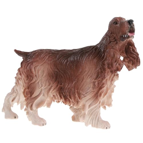 KONTONTY Cocker Spaniel-Modell Realistischer Hund Realistische Hundefigur Hunde-sammelfigur Hundeparty-gastgeschenk Spielset Mit Tierspielzeug Künstlicher Hund Gefälschtes Tier Plastik Kind von KONTONTY
