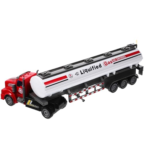 KONTONTY Cars-Spielzeug Container-LKW-Modell Kleinwagenmodell Modell-LKW-bausätze Auto-Statue Auto Figur Trägerwagen Modell Transportwagen-Modell LKW-modellbausatz Tischwagen-Statue Legierung von KONTONTY