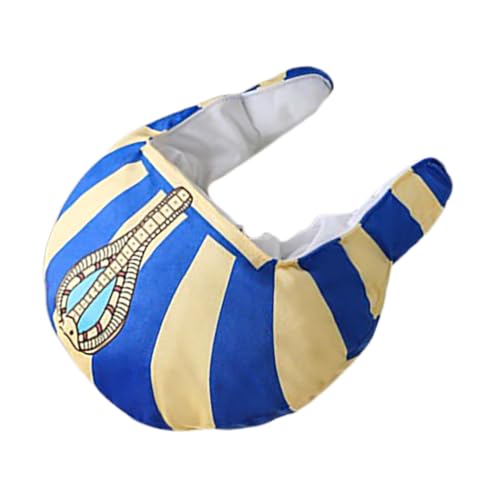 KONTONTY Cosplay Kopfschmuck Hut - Ägyptischer Stil Hut Cosplay Kopfbedeckung Partykappe Foto Requisite Für Männer Frauen Fotoautomat Halloween Und Party Requisiten KONTONTY Cosplay Kopfschmuck Hut - Ägyptischer Stil Hut Cosplay Kopfbedeckung Partykappe Foto Requisite Für Männer Frauen Fotoautomat Halloween Und Party Requisiten von KONTONTY