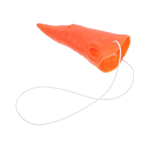 KONTONTY Karottennase Für -kostüm Lustiges Cosplay-Accessoire Für Winterpartys Und Weihnachten Leicht Tragbar Mit Elastischem Band Für -projekte Und Festliche Dekorationen KONTONTY Karottennase Für -kostüm Lustiges Cosplay-Accessoire Für Winterpartys Und Weihnachten Leicht Tragbar Mit Elastischem Band Für -projekte Und Festliche Dekorationen von KONTONTY
