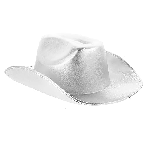 KONTONTY Glitzernder Hut Im Westernstil Für Damen Und Herren Cowgirl- KONTONTY Glitzernder Hut Im Westernstil Für Damen Und Herren Cowgirl- von KONTONTY