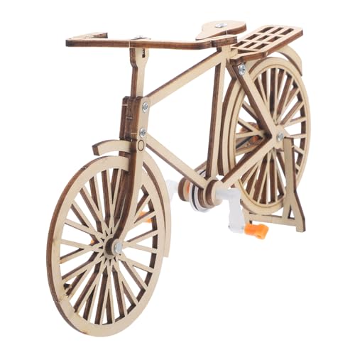 KONTONTY DIY Fahrradmodell mit Riemenantrieb Mechanisches Vintage Bike Pädagogisches Wissenschaftsspielzeug für Fördert Praktische Fähigkeiten und Physikalisches Verständnis Kleines KONTONTY DIY Fahrradmodell mit Riemenantrieb Mechanisches Vintage Bike Pädagogisches Wissenschaftsspielzeug für Fördert Praktische Fähigkeiten und Physikalisches Verständnis Kleines von KONTONTY