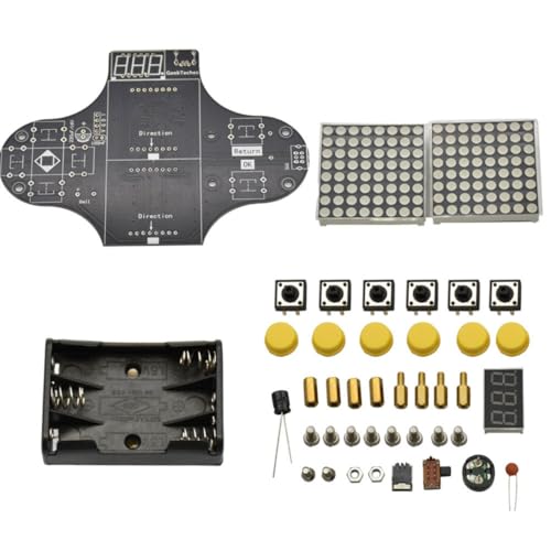 KONTONTY DIY Game Console Kit für Elektronik Lötübungsset mit HD Erlerne Programmierung und Elektronik Einfach Zusammenzubauen USB Stromversorgung Modifizierbare Codes KONTONTY DIY Game Console Kit für Elektronik Lötübungsset mit HD Erlerne Programmierung und Elektronik Einfach Zusammenzubauen USB Stromversorgung Modifizierbare Codes von KONTONTY