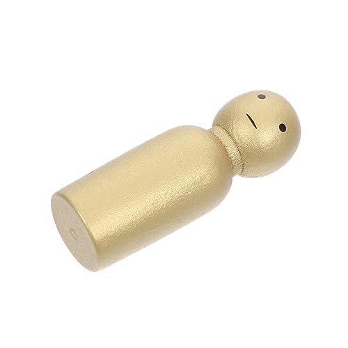 KONTONTY DIY Holzpuppe Dekorative Handwerksfigur für Sandtisch Szenen Junge aus Massivem Holz für Kreative Raumgestaltung und von KONTONTY