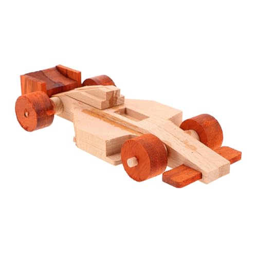 KONTONTY DIY Holzspielzeug Bausatz für Kreatives Basteln mit Malbaren Holzautos für Gruppenaktivitäten und von KONTONTY