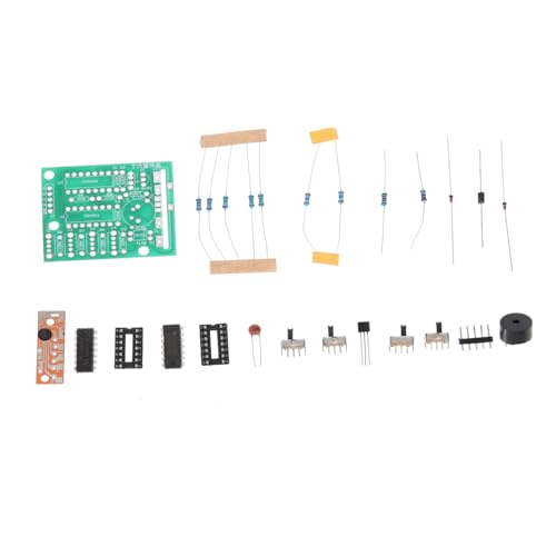 KONTONTY DIY Musikbox Schaltkreis Bausatz Löten Übungsplatine Leiterplatte Elektronisches Lernset mit USB Stromversorgung und Manueller Steuerung für Kreative Bastelprojekte KONTONTY DIY Musikbox Schaltkreis Bausatz Löten Übungsplatine Leiterplatte Elektronisches Lernset mit USB Stromversorgung und Manueller Steuerung für Kreative Bastelprojekte von KONTONTY