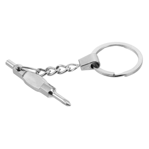 KONTONTY DIY Werkzeug Für Finger Skateboard Professionelles Skate Tool Finger Skateboard Zubehör Winziger Schraubendreher Silber von KONTONTY