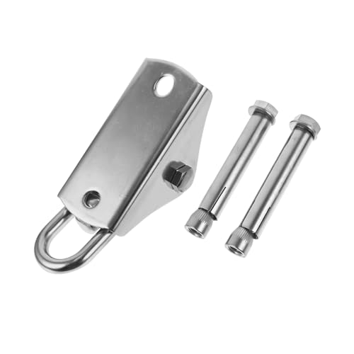 KONTONTY Deckenhaken für Hängematten und Schaukeln Robustes Aufhängeset aus Einfach zu Montieren für Innen und Außenbereiche Montagematerial KONTONTY Deckenhaken für Hängematten und Schaukeln Robustes Aufhängeset aus Einfach zu Montieren für Innen und Außenbereiche Montagematerial von KONTONTY