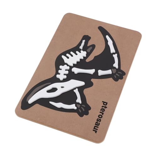 KONTONTY Dinosaurier-fossilien-Puzzle Lernspielzeug Kleinkind Rätsel Interaktives Kinderpuzzle Cartoon-Puzzle- Holzpuzzle Für Lernen Puzzle- Lernpuzzle Ahorn von KONTONTY