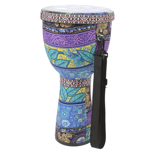 KONTONTY Djembe-Trommel musikinstrumente Musical Instruments Frühpädagogisches Hand Drums Trommel frühes Musikspielzeug Schlagzeug für Kindertrommel PVC Blue von KONTONTY