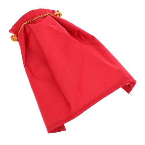 KONTONTY Doll Cloak für Spielzeugfiguren Wiederverwendbares Puppenzubehör mit Schnalle Zarter Umhang für Miniaturpuppen für Sicheres und Langlebiges Material Kreatives DIY von KONTONTY