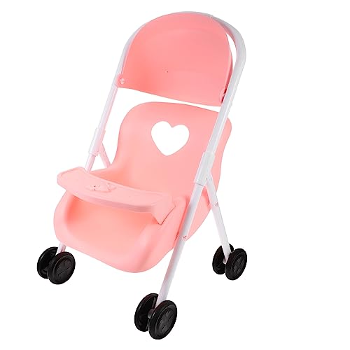 KONTONTY Doll Stroller Modell im Niedlichen Design Puppenwagen Zubehör für Puppenhaus Dekoration Realistische Details und Erlebnis für Sammler und Kreative Spielideen KONTONTY Doll Stroller Modell im Niedlichen Design Puppenwagen Zubehör für Puppenhaus Dekoration Realistische Details und Erlebnis für Sammler und Kreative Spielideen von KONTONTY
