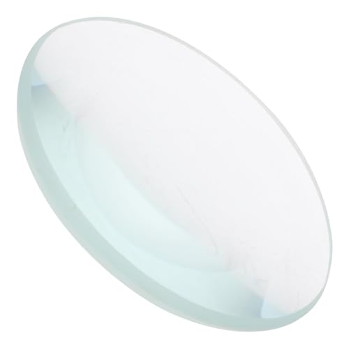 KONTONTY Doppelkonvexe Linse 5 cm Durchmesser 100 Mm Brennweite Poliertes Glas Konvexe Linse 50 Mm von KONTONTY