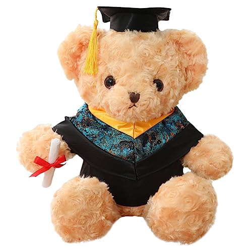 KONTONTY Dr. Bärenpuppe Tragen Puppe Sofa-Puppen- Bequeme Bärenpuppe Kinderpuppenspielzeug Haushaltsstofftier Ausgestopftes Bärenspielzeug Entzückendes Kuscheltier Pp Baumwolle von KONTONTY