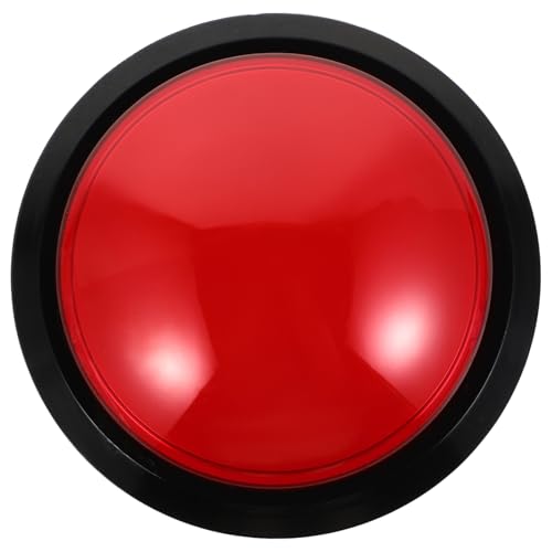 KONTONTY Druckknopf Schalter mit Licht Digitaler Code für Switch-Spiele Roter Schalter der Gaming-Tastatur Switch-Spiele digital Metall von KONTONTY