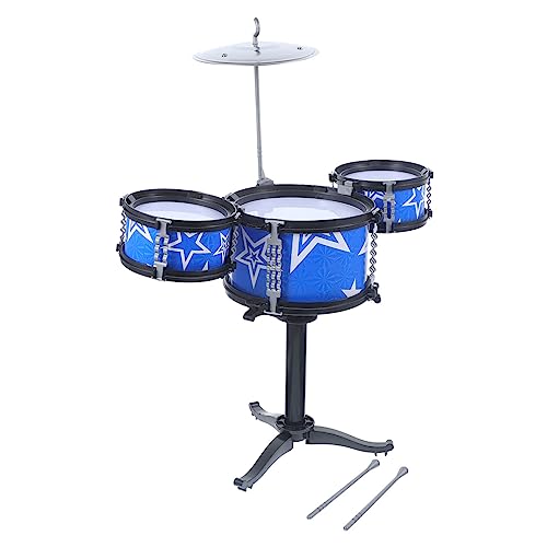 KONTONTY Drum Set Toy Simuliertes Schlaginstrument für Farbenfrohes Design Fördert die Sensorische Entwicklung und Macht Musizieren zum Spaß KONTONTY Drum Set Toy Simuliertes Schlaginstrument für Farbenfrohes Design Fördert die Sensorische Entwicklung und Macht Musizieren zum Spaß von KONTONTY