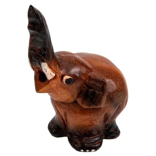 KONTONTY Musikspielzeug Für Kinder in Elefantenform Aus Holz Elefant Bastelspielzeug Elefantenstatue Für Die Musikausbildung von KONTONTY