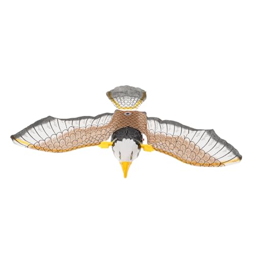 KONTONTY Elektronisches Adler-Spielzeug Mit Flügeln Hängendes Außen-Spielzeug Für Kinder Interesantes Vogel-spielgerät Mit Licht-und Tonfunktionen von KONTONTY