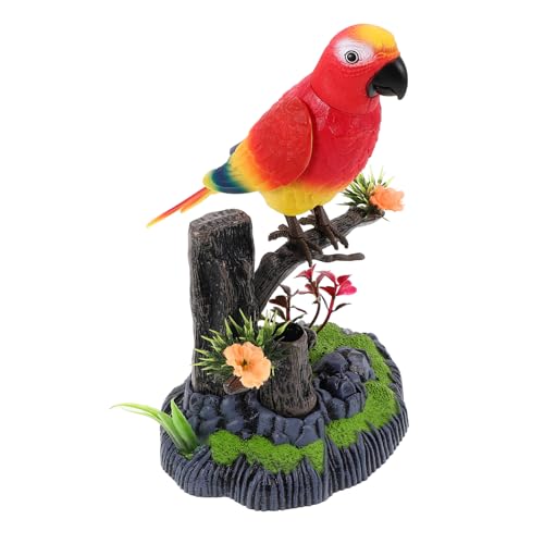 KONTONTY Spielzeug Für Vögel Mit Zwitschergeräuschen Simuliertes Vogelspielzeug Aus Kunststoff Interaktives Vogelornament Zum Schmücken KONTONTY Spielzeug Für Vögel Mit Zwitschergeräuschen Simuliertes Vogelspielzeug Aus Kunststoff Interaktives Vogelornament Zum Schmücken von KONTONTY
