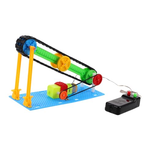 KONTONTY Elektrisches für Motorisierte Maschinenbau Spielzeuge für Jungen DIY Bausatz für Schnelle Artikelbewegung und Effizienten Transport Projekten von KONTONTY