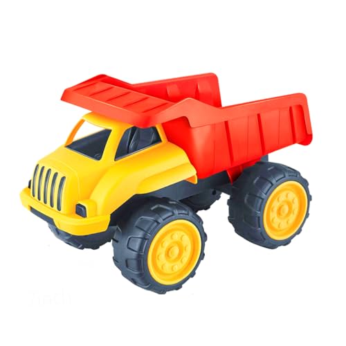 KONTONTY Engineering Sandspielzeug LKW für Robuste Baufahrzeuge aus Hochwertigem für Strand und Sandkasten Fördert Kreativität und Hand Augen Koordination von KONTONTY